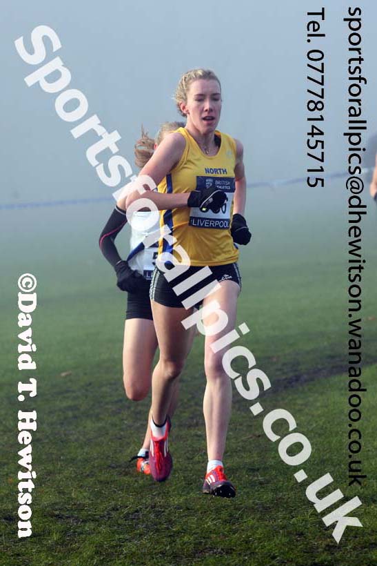 Womens under-17s and Juniors, European Cross Country Trials, Sefton Park, Liverpool. Photo: David T. Hewitson/Sports for All Pics